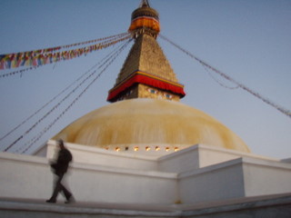 Kathmandu (Nepal): Stupa von Bodnath - (c) Peter Belina